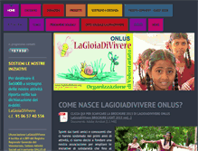 Tablet Screenshot of lagioiadivivere.org